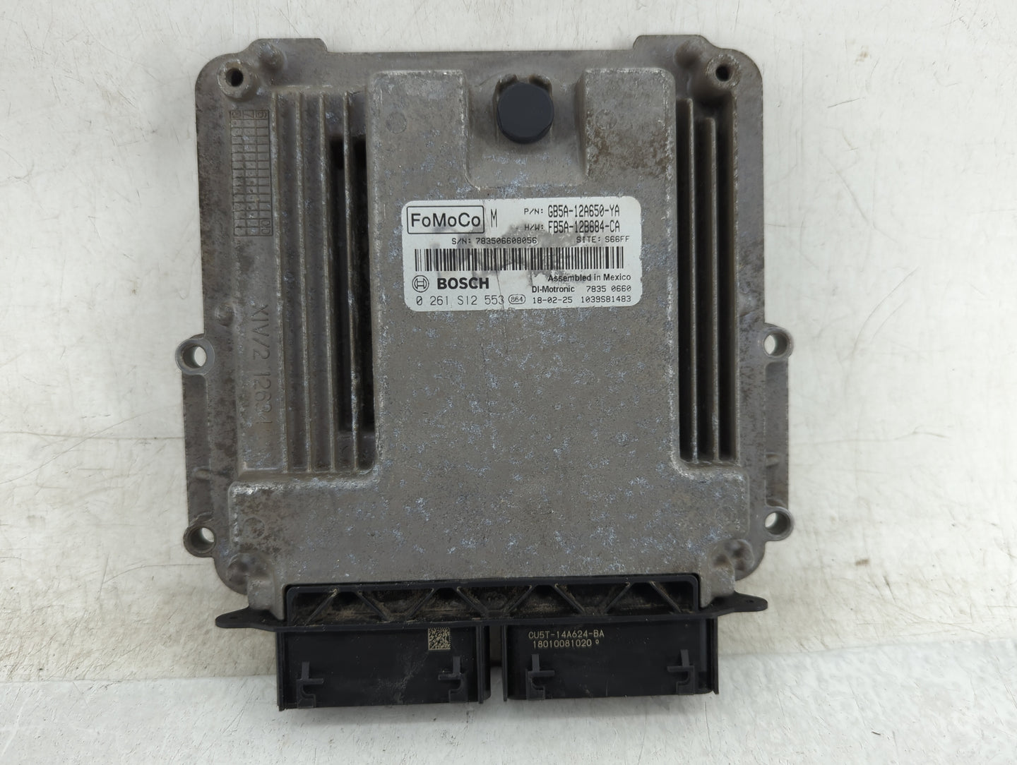 2016-2019 Ford Explorer PCM Engine Control Computer ECU ECM PCU OEM P/N:GB5A-12A650-YA FB5A-12B684-CA Fits OEM Used Auto Par