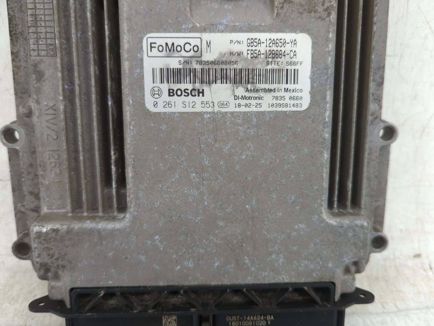 2016-2019 Ford Explorer PCM Engine Control Computer ECU ECM PCU OEM P/N:GB5A-12A650-YA FB5A-12B684-CA Fits OEM Used Auto Par