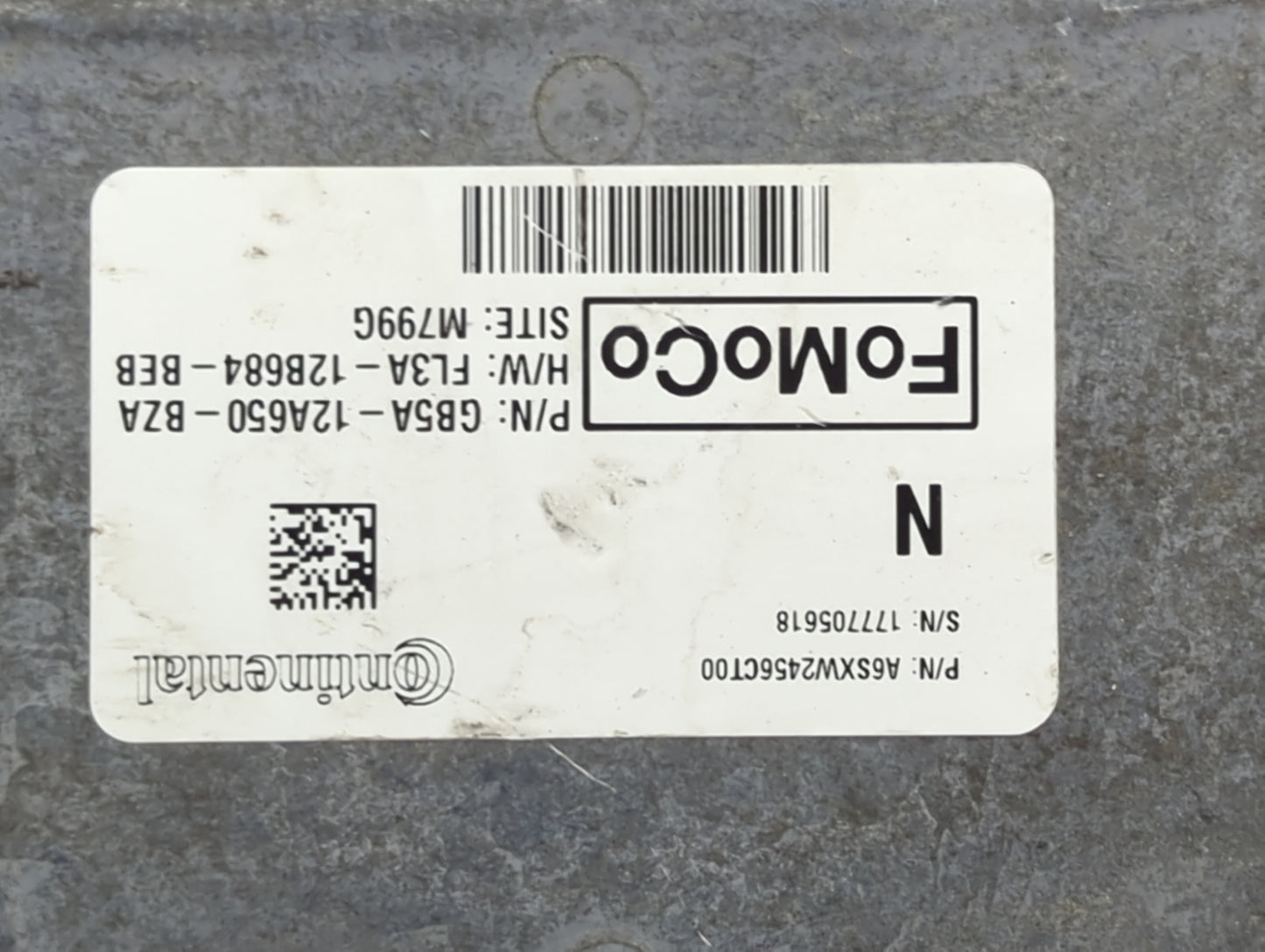 2016-2019 Ford Explorer PCM Engine Control Computer ECU ECM PCU OEM P/N:GB5A-12A650-BZA FL3A-12B684-BEB Fits OEM Used Auto P