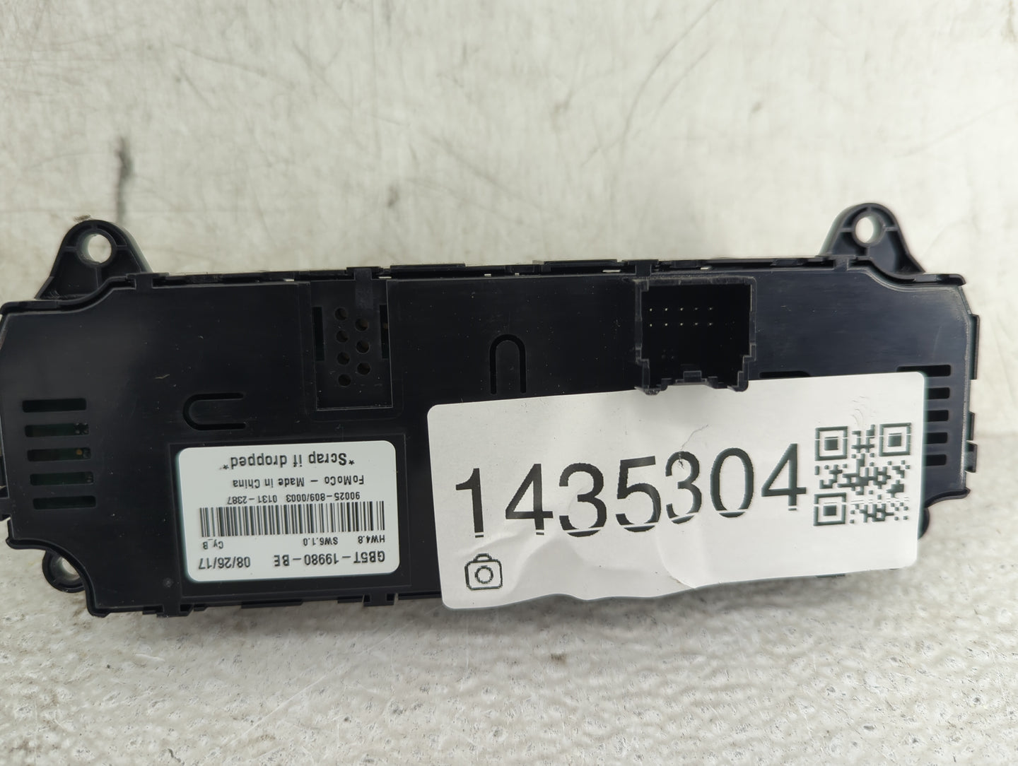 2018 Ford Explorer Climate Control Module Temperature AC/Heater Replacement P/N:GB5T-19980-BE Fits OEM Used Auto Parts - Oem