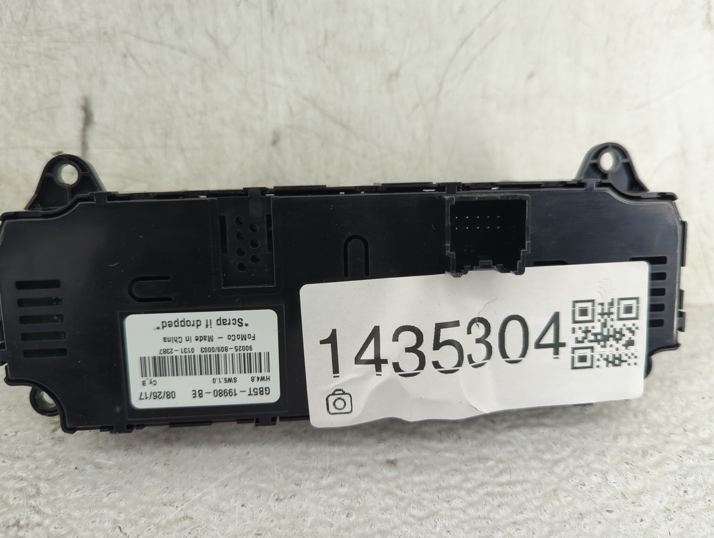 2018 Ford Explorer Climate Control Module Temperature AC/Heater Replacement P/N:GB5T-19980-BE Fits OEM Used Auto Parts - Oem