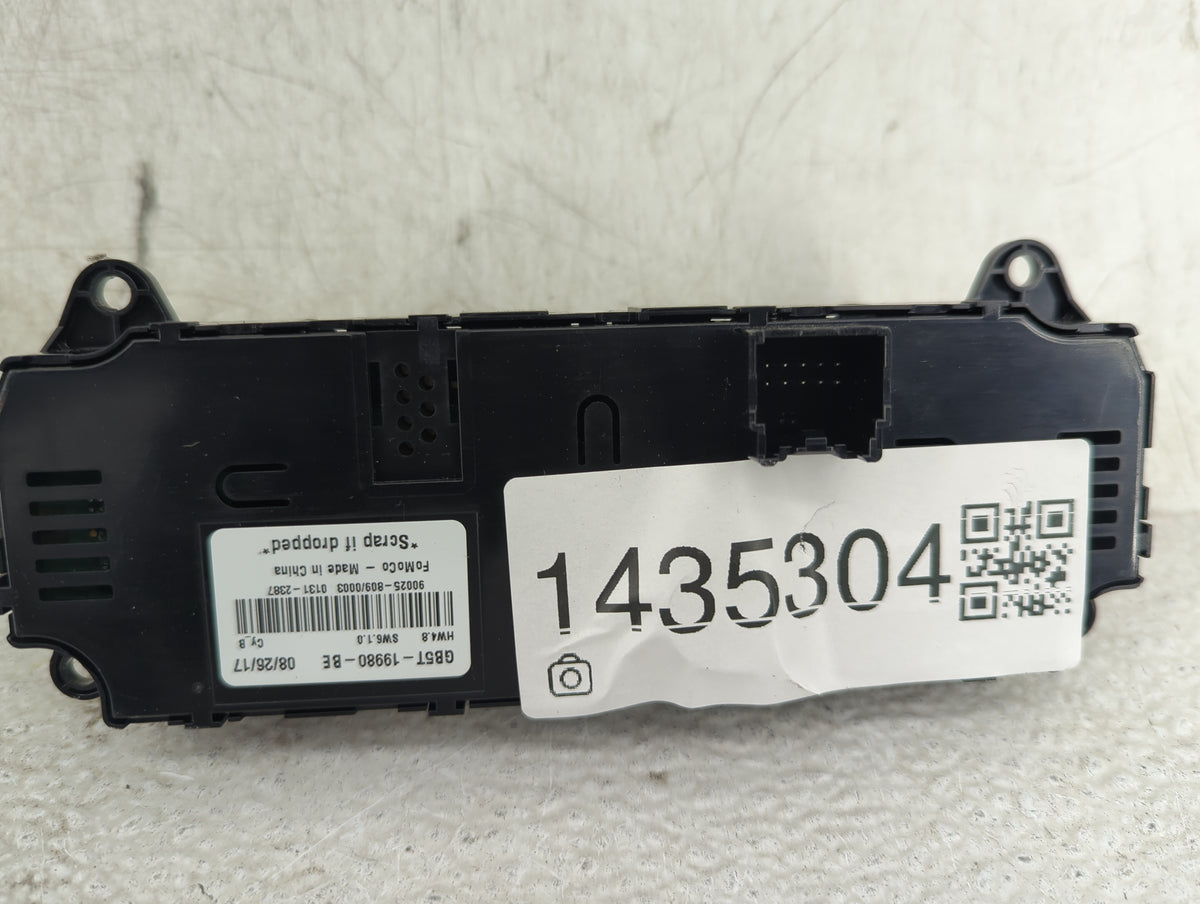 2016-2019 Ford Explorer Climate Control Module Temperature AC/Heater Replacement P/N:GB5T-19980-BE Fits Fits 2016 2017 2018 