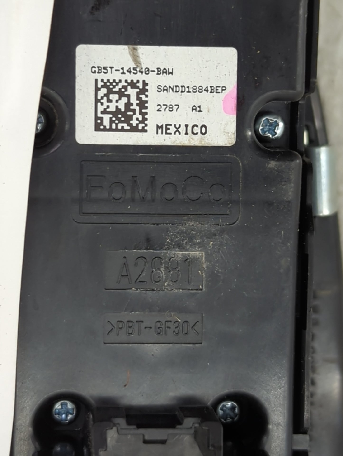 2018 Ford Explorer Master Power Window Switch Replacement Driver Side Left P/N:GB5T-14540-BAW Fits OEM Used Auto Parts - Oem