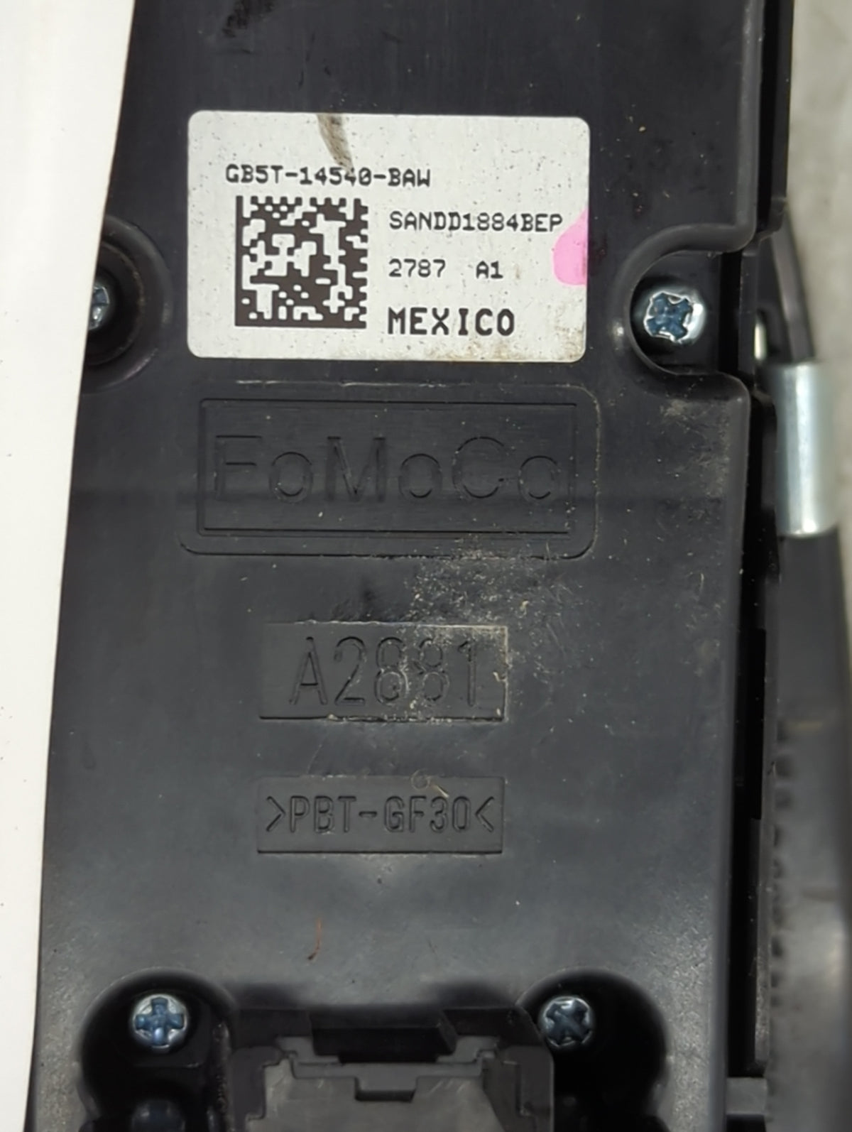 2016-2019 Ford Explorer Master Power Window Switch Replacement Driver Side Left P/N:GB5T-14540-BAW Fits Fits 2016 2017 2018 