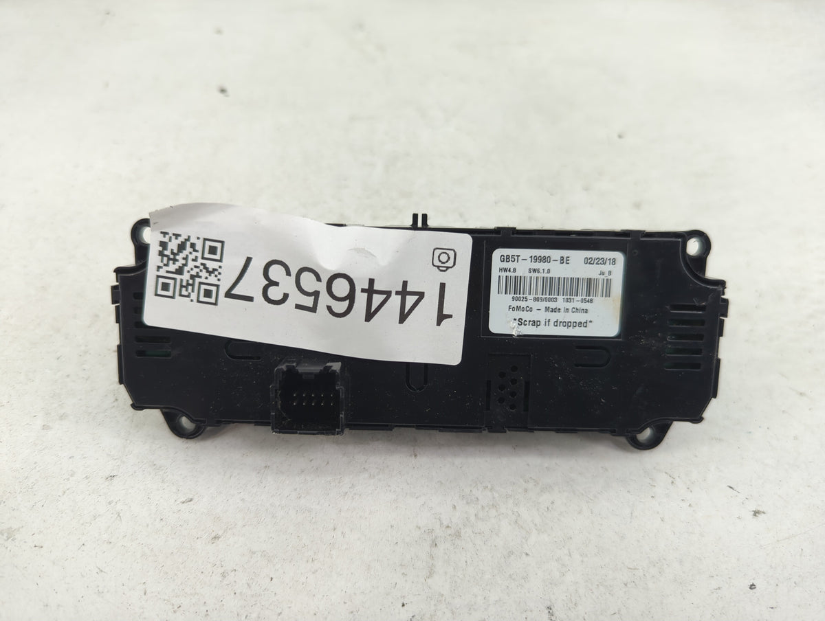 2016-2019 Ford Explorer Climate Control Module Temperature AC/Heater Replacement P/N:GB5T-19980-BE Fits Fits 2016 2017 2018 
