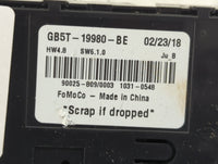 2018 Ford Explorer Climate Control Module Temperature AC/Heater Replacement P/N:GB5T-19980-BE Fits OEM Used Auto Parts - Oem