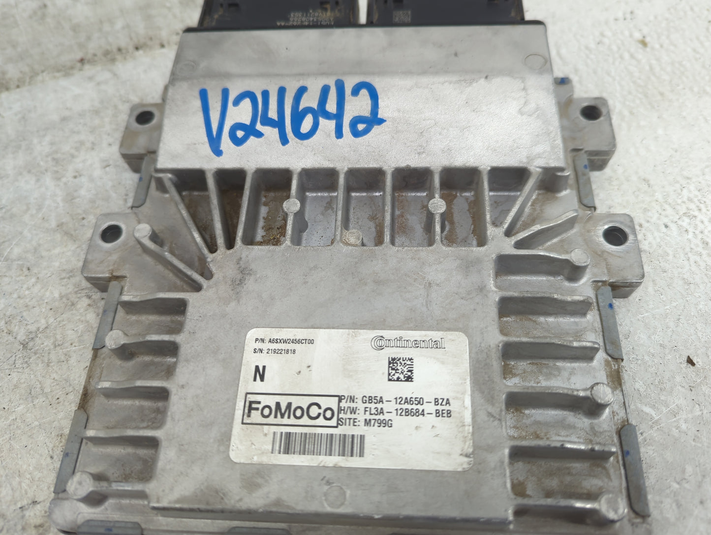 2016-2019 Ford Explorer PCM Engine Control Computer ECU ECM PCU OEM P/N:GB5A-12A650-BZA FL3A-12B684-BEB Fits OEM Used Auto P