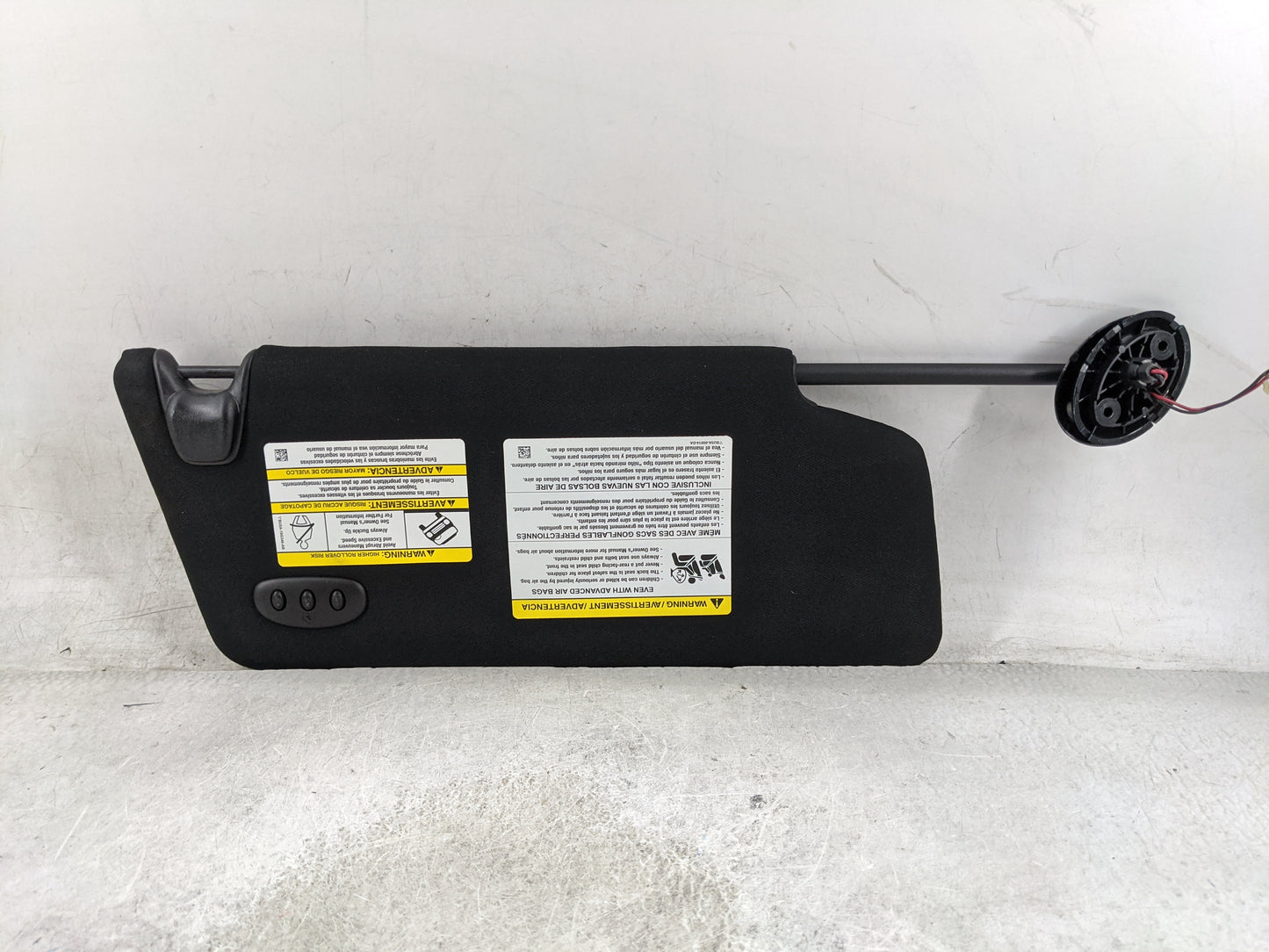 2018 Ford Explorer Sun Visor Shade Replacement Driver Left Mirror Fits OEM Used Auto Parts - Oemusedautoparts1.com