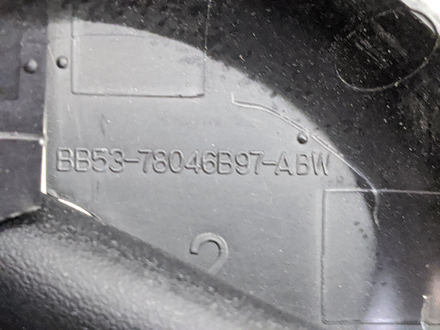 2018 Ford Explorer Sun Visor Shade Replacement Driver Left Mirror Fits OEM Used Auto Parts - Oemusedautoparts1.com