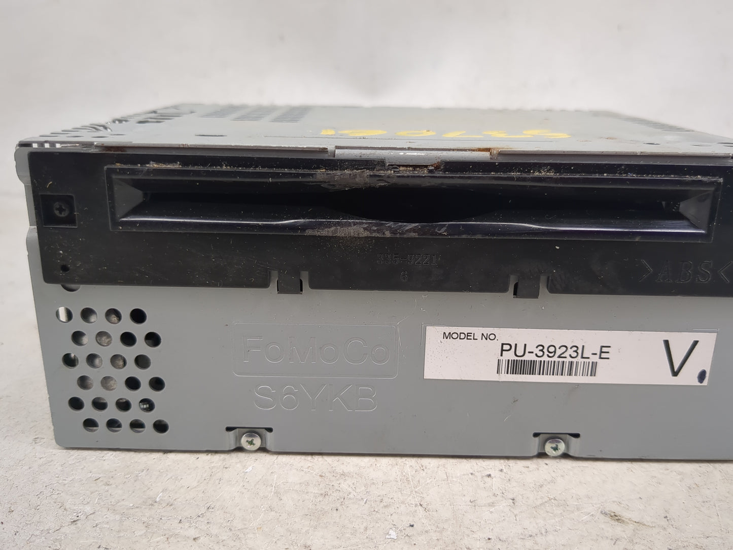 2018 Ford Explorer Radio AM FM Cd Player Receiver Replacement P/N:PU-3923L-E JB5T, S6YKB Fits OEM Used Auto Parts - Oemuseda