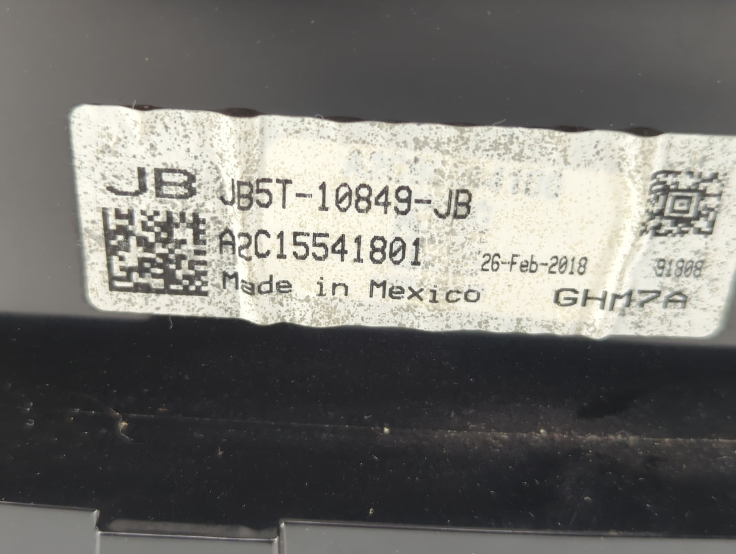 2018 Ford Explorer Instrument Cluster Speedometer Gauges P/N:JB5T-10849-JB Fits OEM Used Auto Parts - Oemusedautoparts1.com