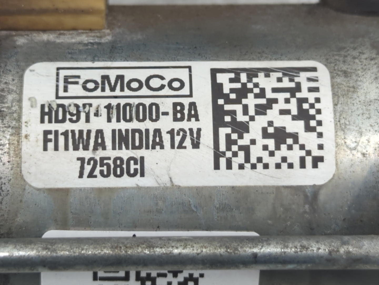 2011-2019 Ford Explorer Car Starter Motor Solenoid OEM P/N:HD9T-11000-BA Fits OEM Used Auto Parts - Oemusedautoparts1.com