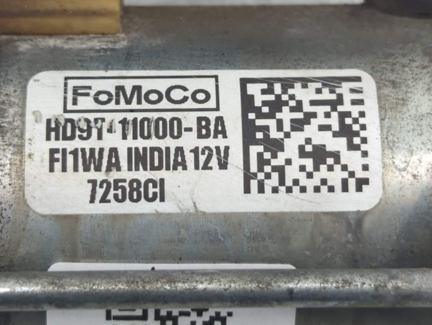 2011-2019 Ford Explorer Car Starter Motor Solenoid OEM P/N:HD9T-11000-BA Fits OEM Used Auto Parts - Oemusedautoparts1.com