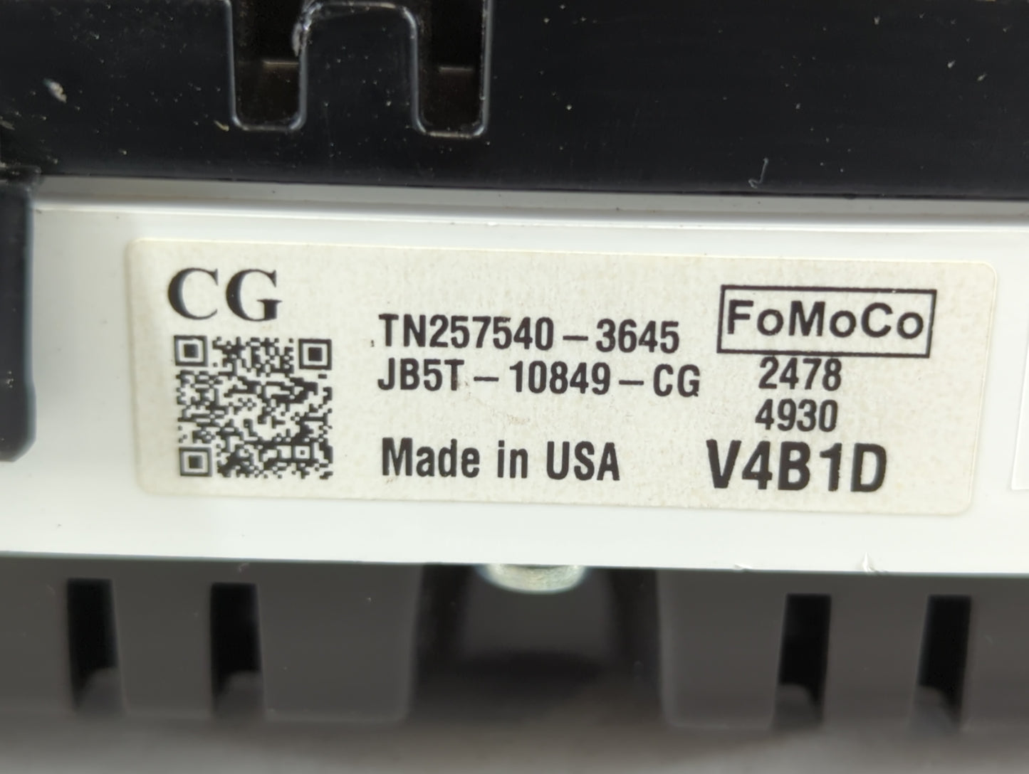 2018 Ford Explorer Instrument Cluster Speedometer Gauges P/N:JB5T-10849-CG Fits OEM Used Auto Parts - Oemusedautoparts1.com