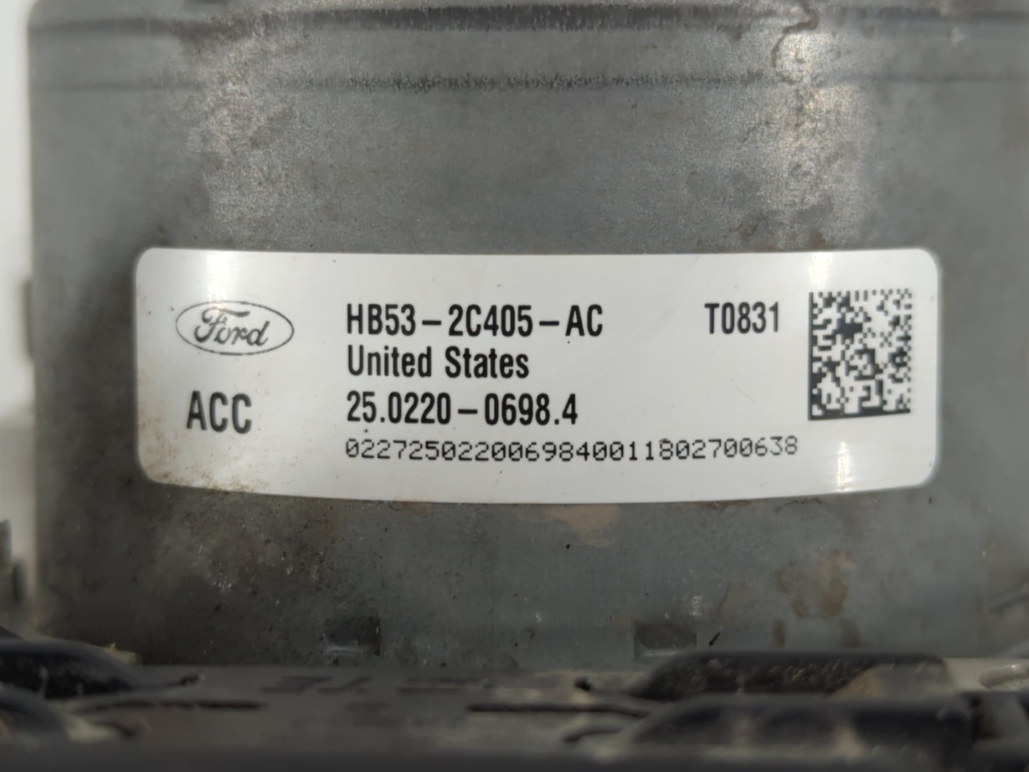 2018 Ford Explorer ABS Pump Control Module Replacement P/N:HB53-2C405-AC Fits OEM Used Auto Parts - Oemusedautoparts1.com
