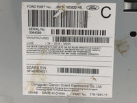2016-2018 Ford Explorer Radio AM FM Cd Player Receiver Replacement P/N:JB5T-18D832-AB Fits Fits 2016 2017 2018 OEM Used Auto