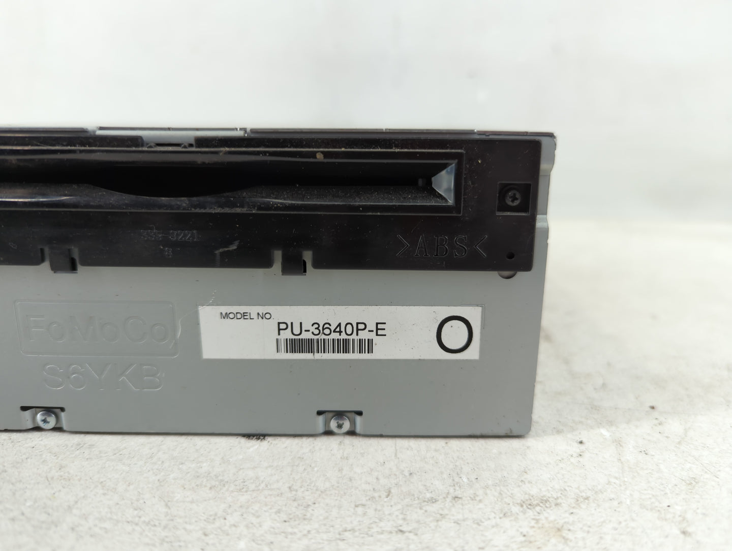 2017-2018 Ford F-150 Radio AM FM Cd Player Receiver Replacement P/N:HL3T-19C107-BC Fits Fits 2017 2018 OEM Used Auto Parts -