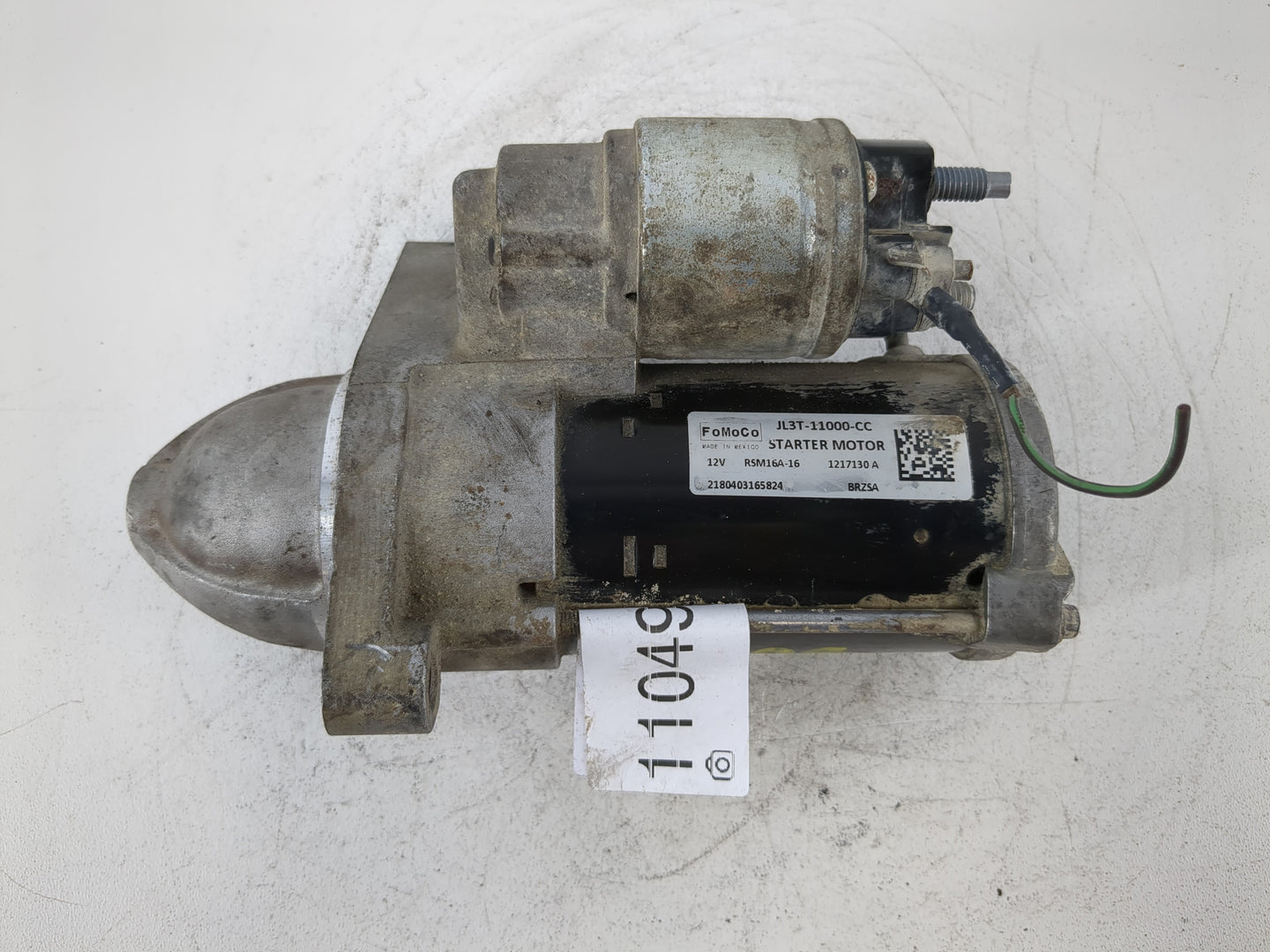 2018-2020 Ford F-150 Car Starter Motor Solenoid OEM P/N:JL3T-11000-CC Fits Fits 2018 2019 2020 OEM Used Auto Parts - Oemused