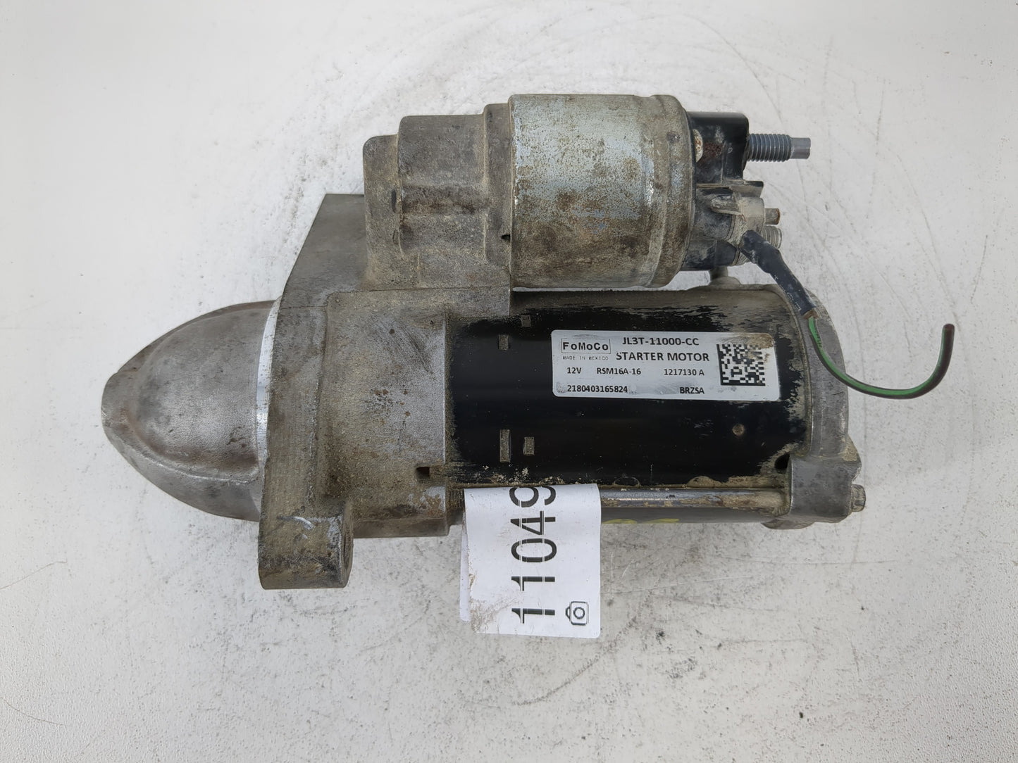 2018-2020 Ford F-150 Car Starter Motor Solenoid OEM P/N:JL3T-11000-CC Fits Fits 2018 2019 2020 OEM Used Auto Parts - Oemused