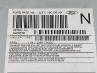 2017-2018 Ford F-150 Radio AM FM Cd Player Receiver Replacement P/N:JL3T-19C107-AA Fits Fits 2017 2018 OEM Used Auto Parts -