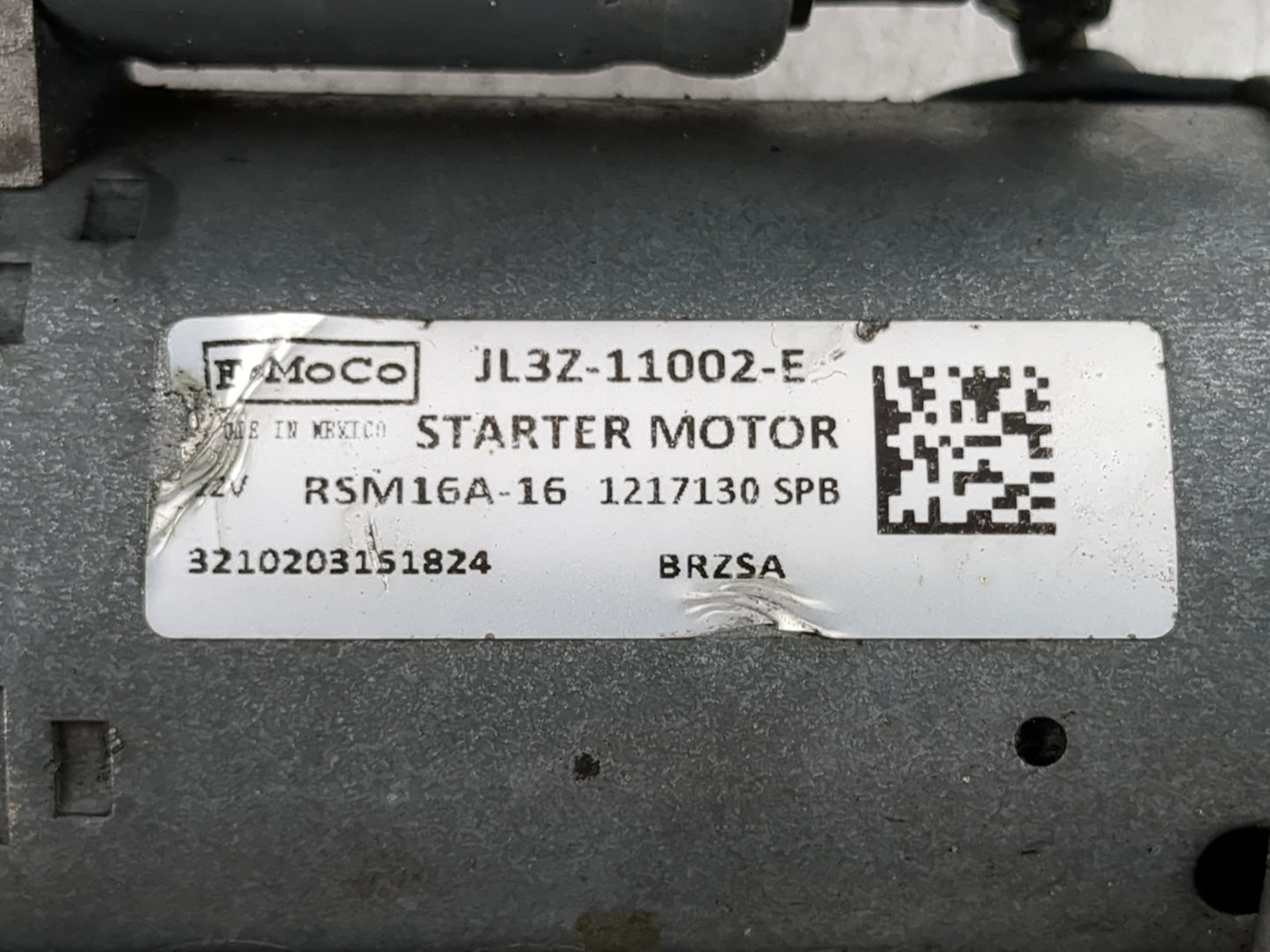 2018-2020 Ford F-150 Car Starter Motor Solenoid OEM P/N:JL3Z-11002-E Fits Fits 2018 2019 2020 OEM Used Auto Parts - Oemuseda