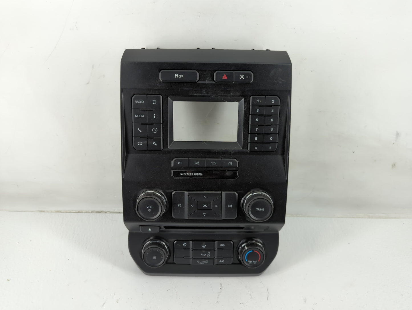2018 Ford F-150 Radio AM FM Cd Player Receiver Replacement P/N:JL3T-18E243-BSH Fits OEM Used Auto Parts - Oemusedautoparts1.