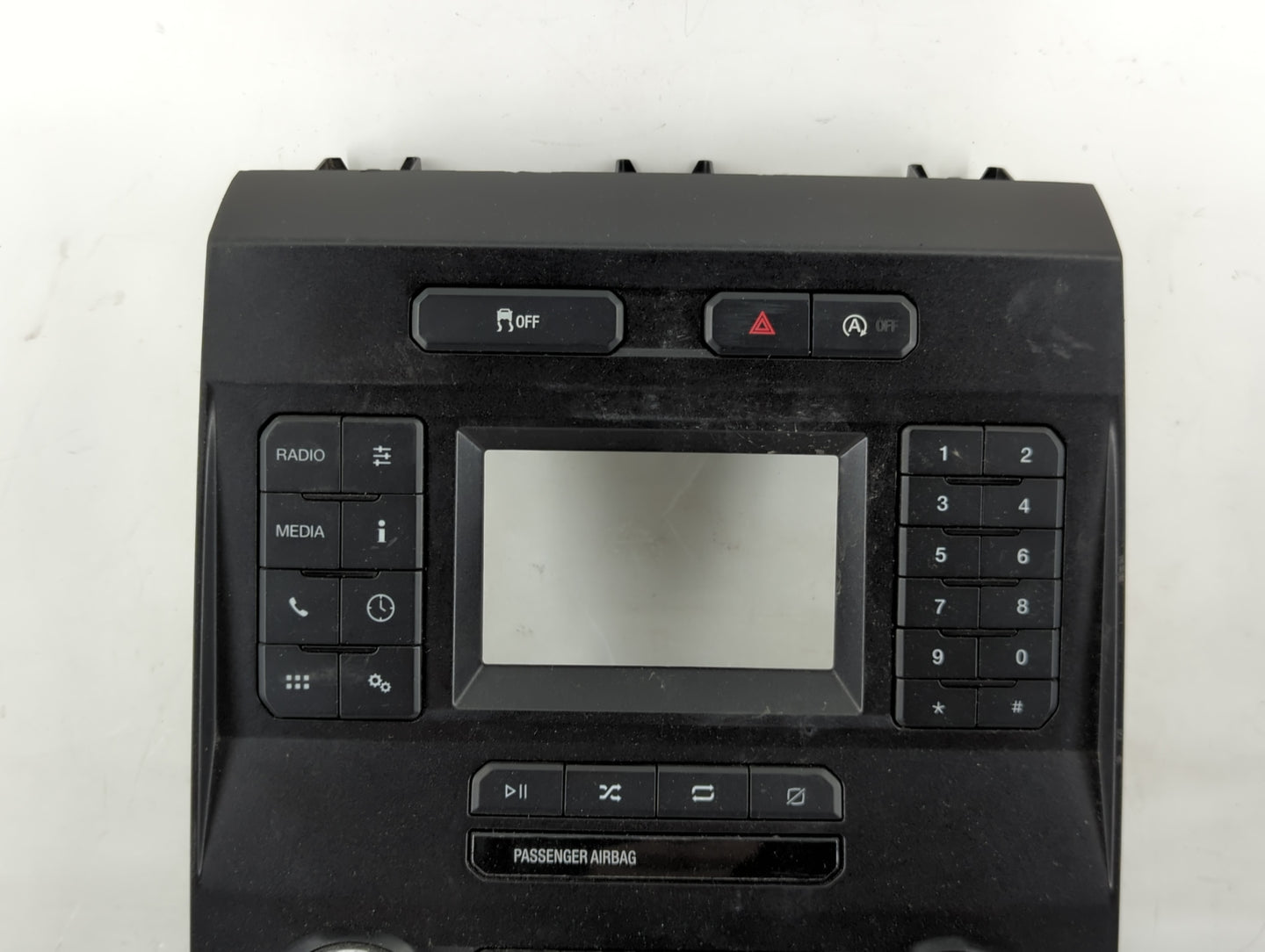 2018 Ford F-150 Radio AM FM Cd Player Receiver Replacement P/N:JL3T-18E243-BSH Fits OEM Used Auto Parts - Oemusedautoparts1.