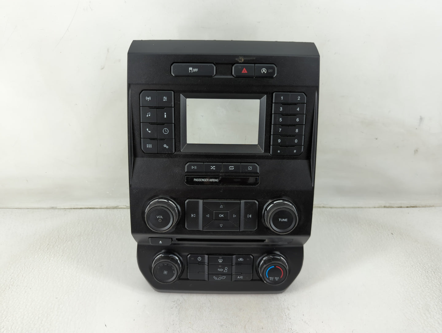2018 Ford F-150 Radio AM FM Cd Player Receiver Replacement P/N:JL3T-18E243-BSE Fits OEM Used Auto Parts - Oemusedautoparts1.