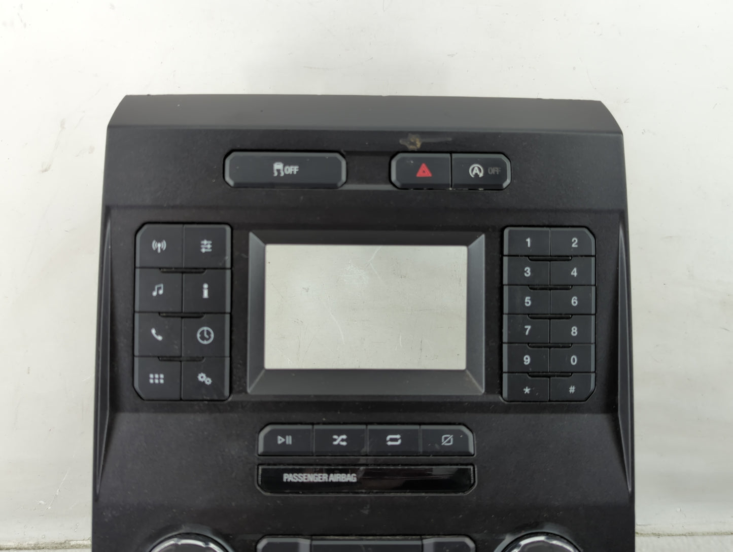 2018 Ford F-150 Radio AM FM Cd Player Receiver Replacement P/N:JL3T-18E243-BSE Fits OEM Used Auto Parts - Oemusedautoparts1.