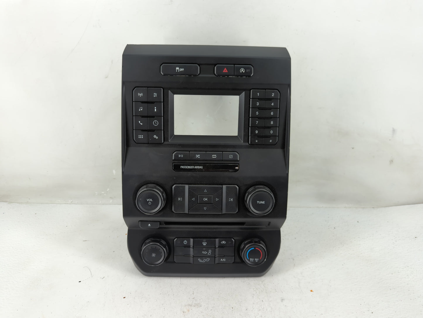 2018 Ford F-150 Radio AM FM Cd Player Receiver Replacement P/N:JL3Y-18E243-BKE Fits OEM Used Auto Parts - Oemusedautoparts1.