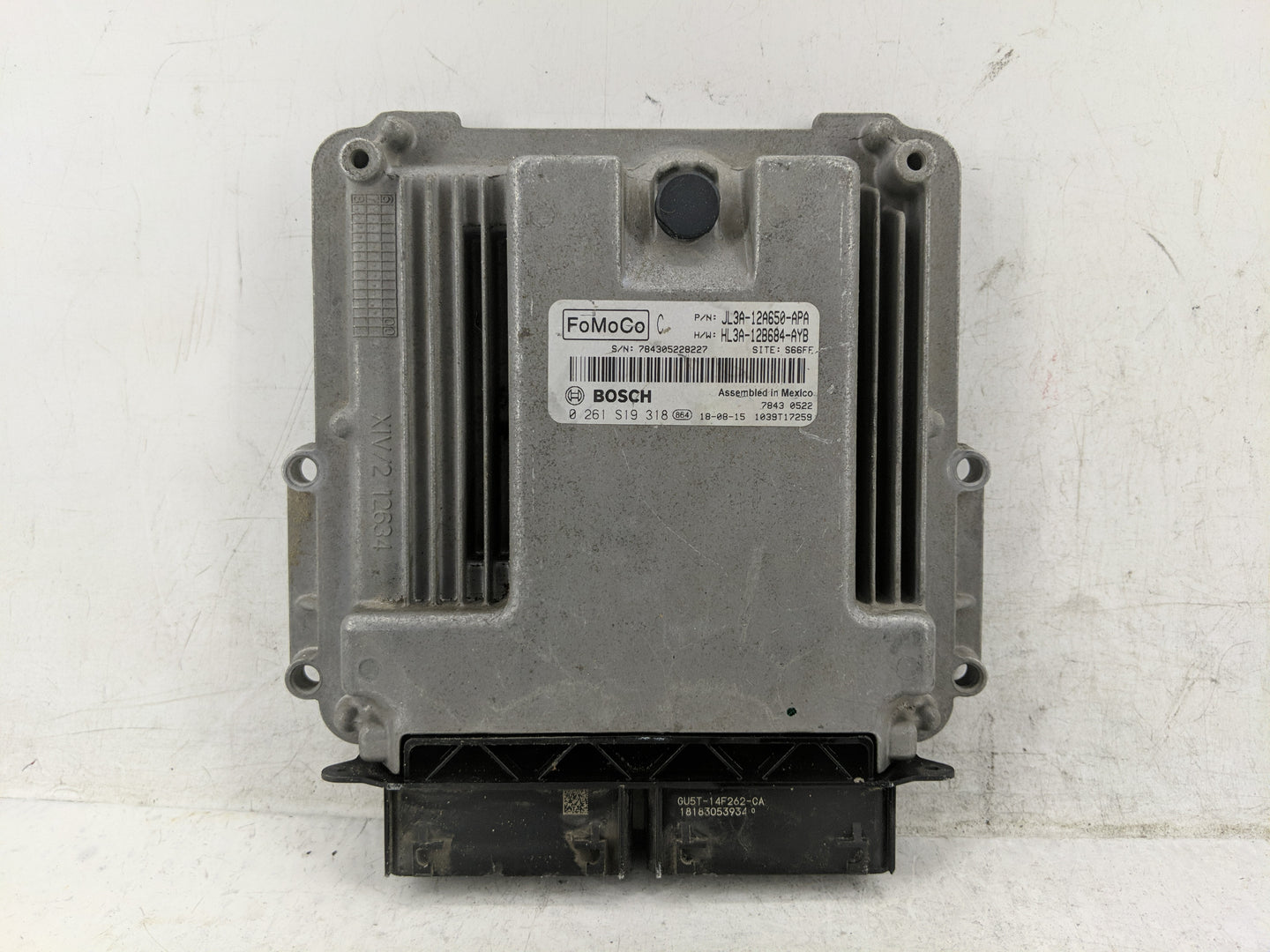 2018-2020 Ford F-150 PCM Engine Control Computer ECU ECM PCU OEM P/N:0 261 S19 318 JL3A-12A650-APA Fits Fits 2018 2019 2020 