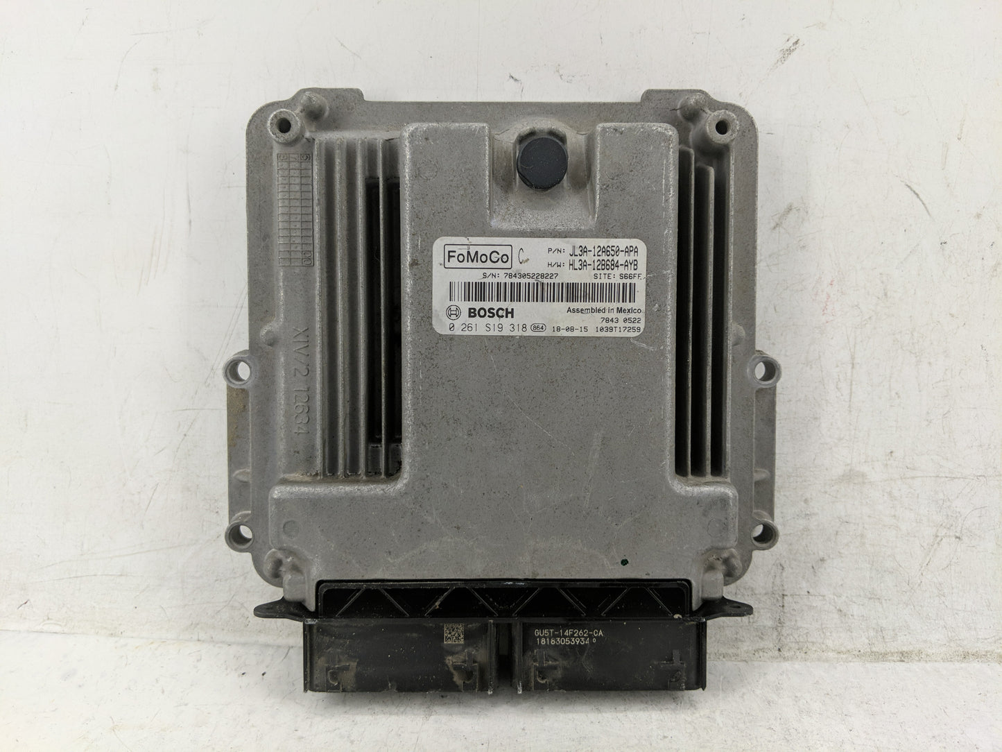 2018-2020 Ford F-150 PCM Engine Control Computer ECU ECM PCU OEM P/N:0 261 S19 318 JL3A-12A650-APA Fits Fits 2018 2019 2020 