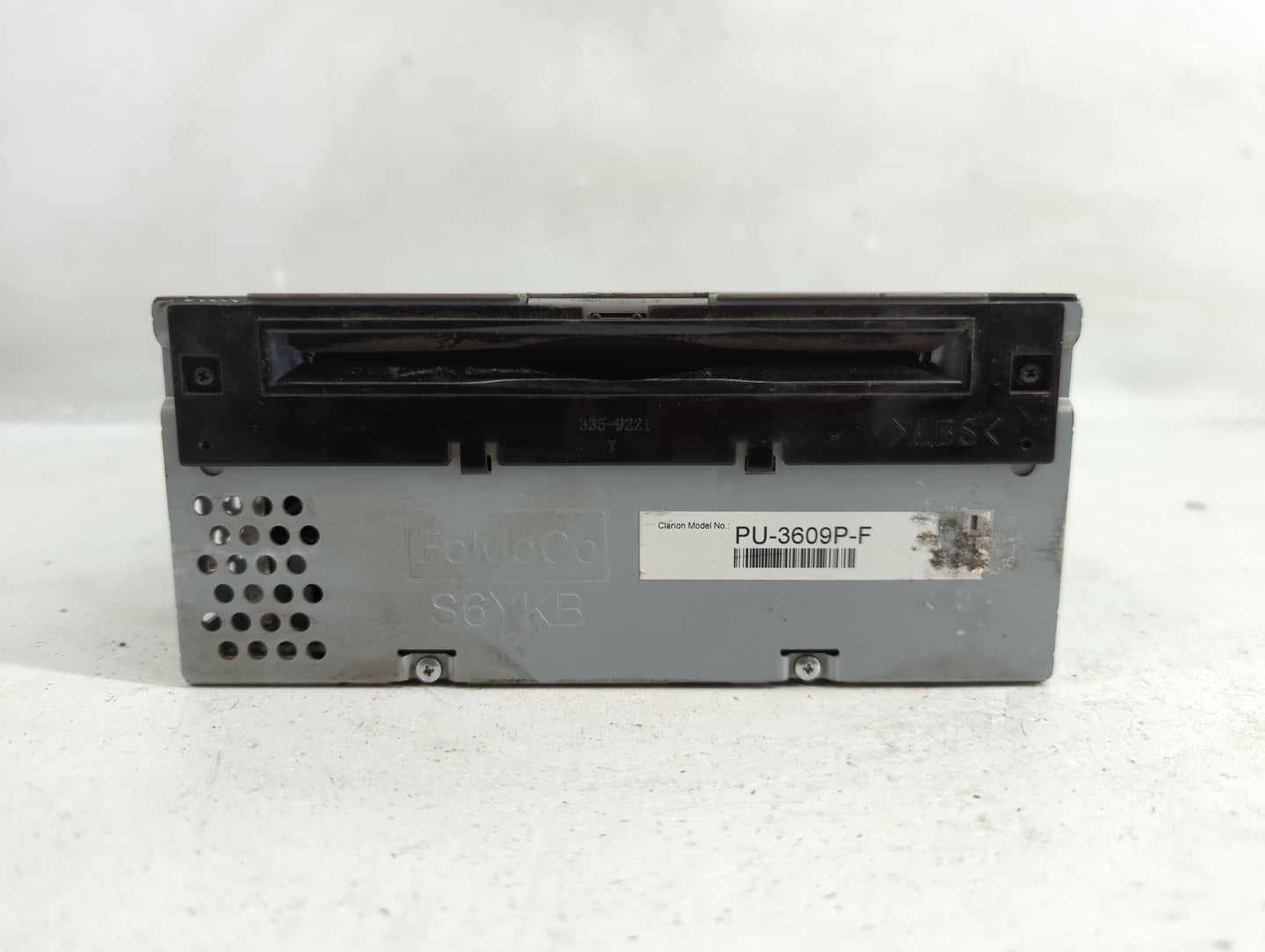 2017-2018 Ford F-150 Radio AM FM Cd Player Receiver Replacement P/N:JL3T-19C107-AA Fits Fits 2017 2018 OEM Used Auto Parts -