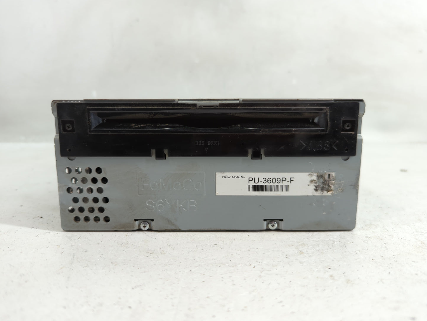 2017-2018 Ford F-150 Radio AM FM Cd Player Receiver Replacement P/N:JL3T-19C107-AA Fits Fits 2017 2018 OEM Used Auto Parts -
