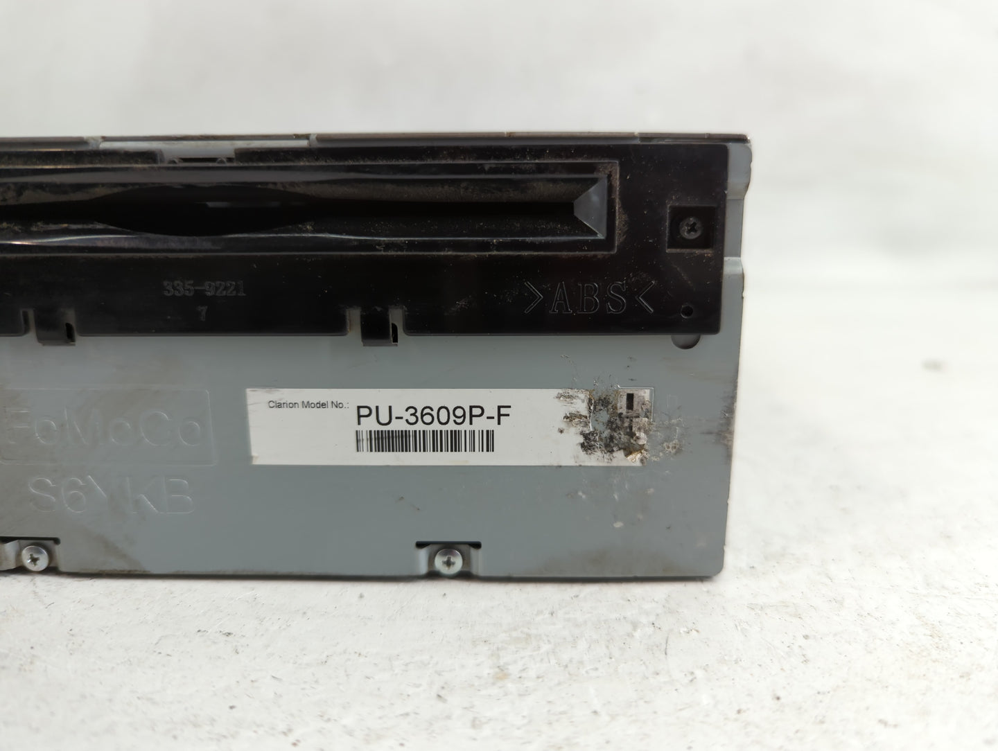 2017-2018 Ford F-150 Radio AM FM Cd Player Receiver Replacement P/N:JL3T-19C107-AA Fits Fits 2017 2018 OEM Used Auto Parts -