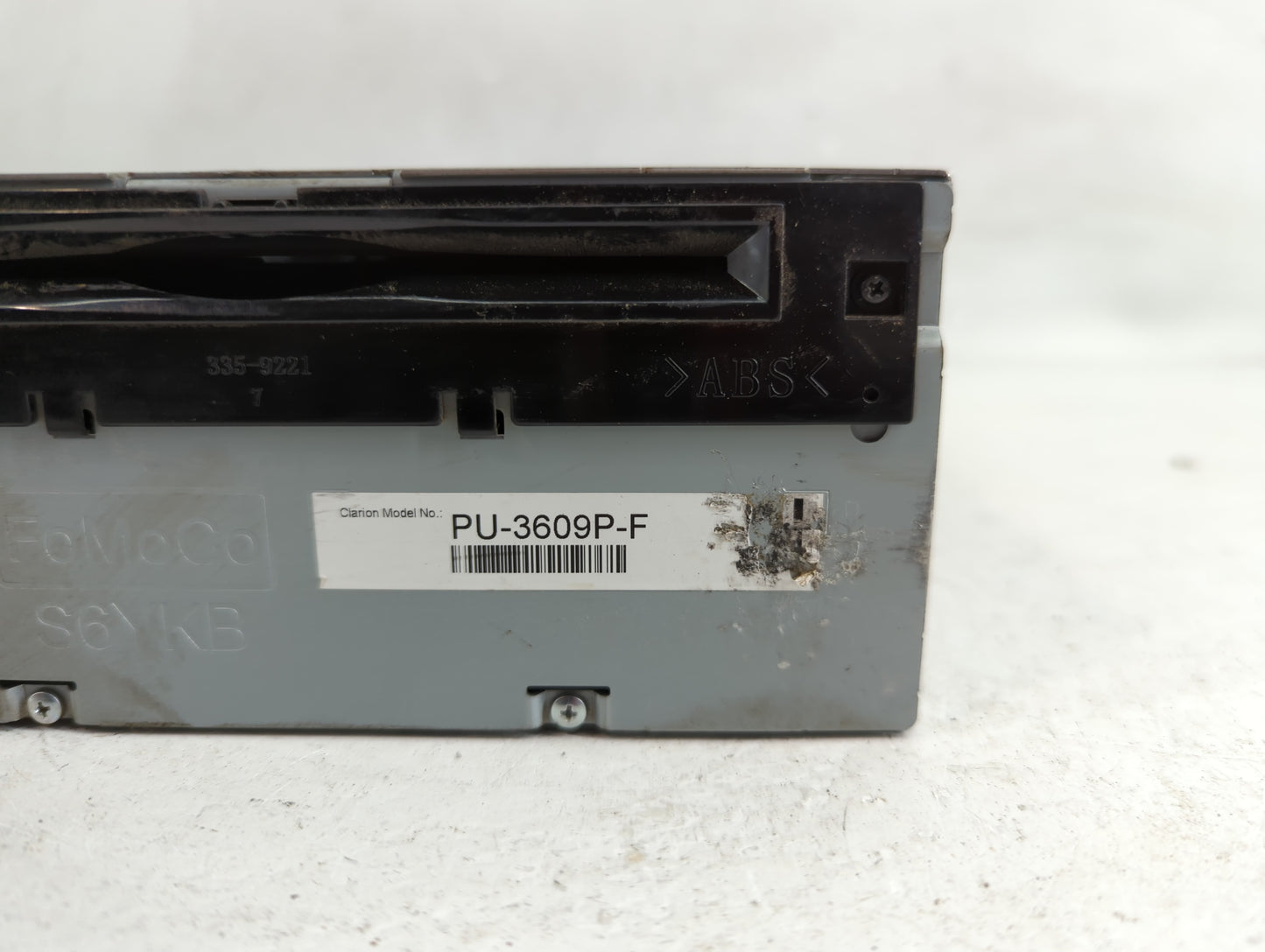 2017-2018 Ford F-150 Radio AM FM Cd Player Receiver Replacement P/N:JL3T-19C107-AA Fits Fits 2017 2018 OEM Used Auto Parts -