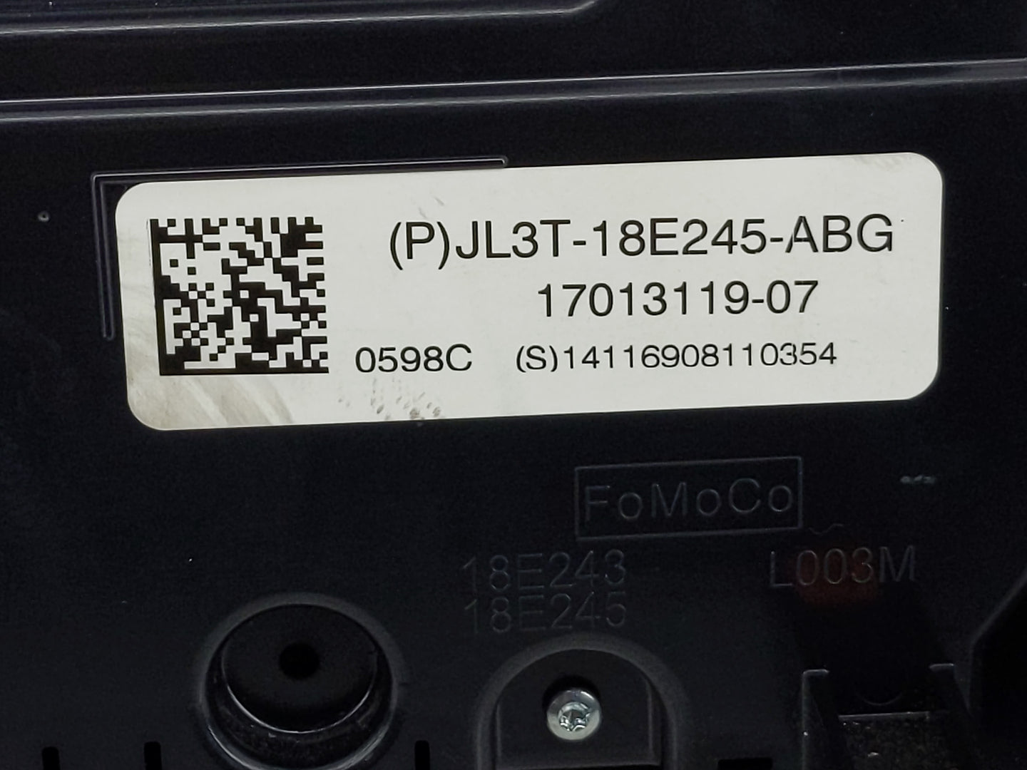 2018-2018 Ford F-150 Radio Control Panel - Oemusedautoparts1.com