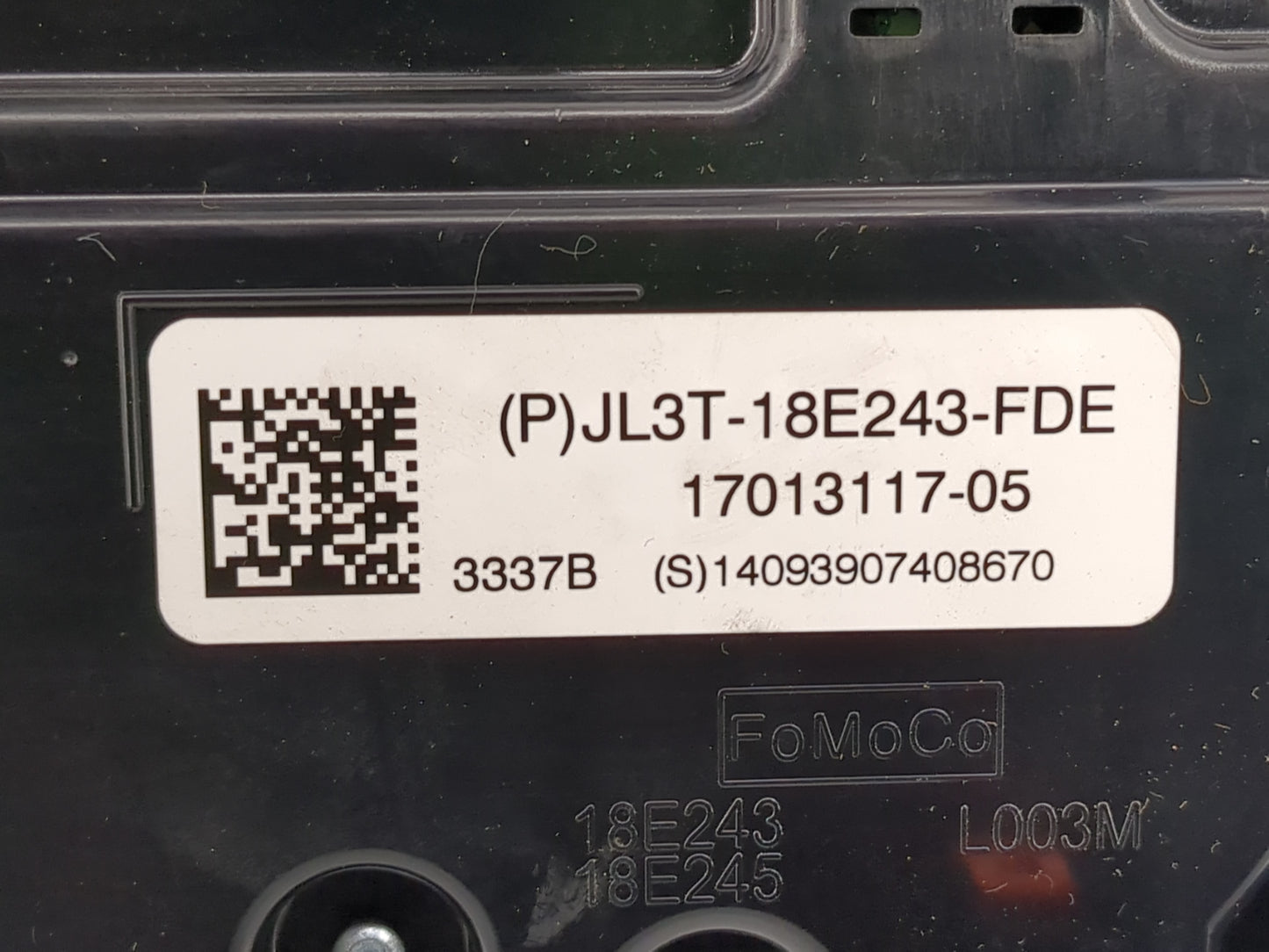 2018-2018 Ford F-150 Radio Control Panel - Oemusedautoparts1.com