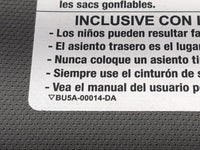 2018-2020 Ford F-150 Sun Visor Shade Replacement Driver Left Mirror Fits Fits 2018 2019 2020 OEM Used Auto Parts - Oemusedau