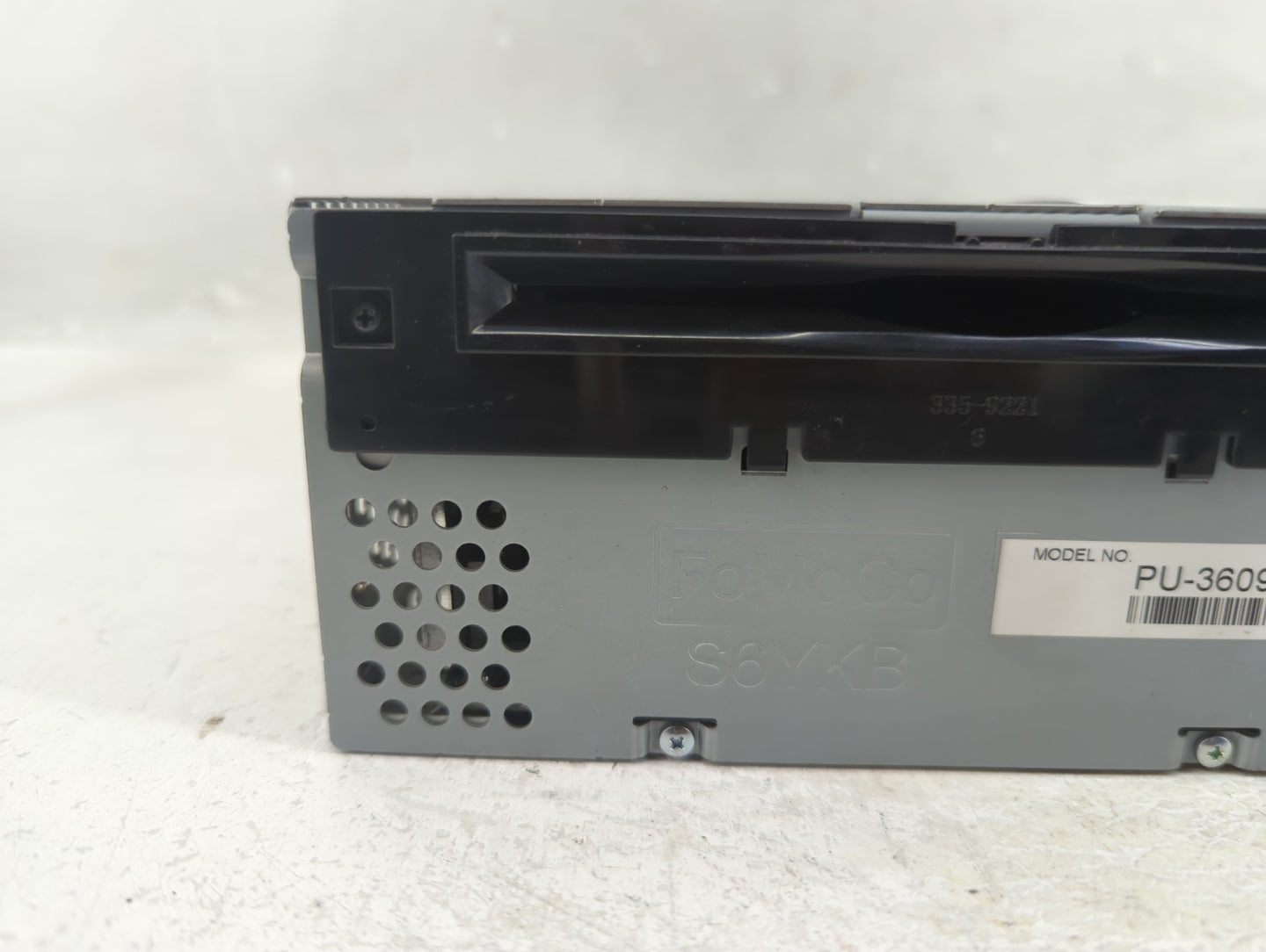 2017-2018 Ford F-150 Radio AM FM Cd Player Receiver Replacement P/N:JL3T-19C107-AA Fits Fits 2017 2018 OEM Used Auto Parts -