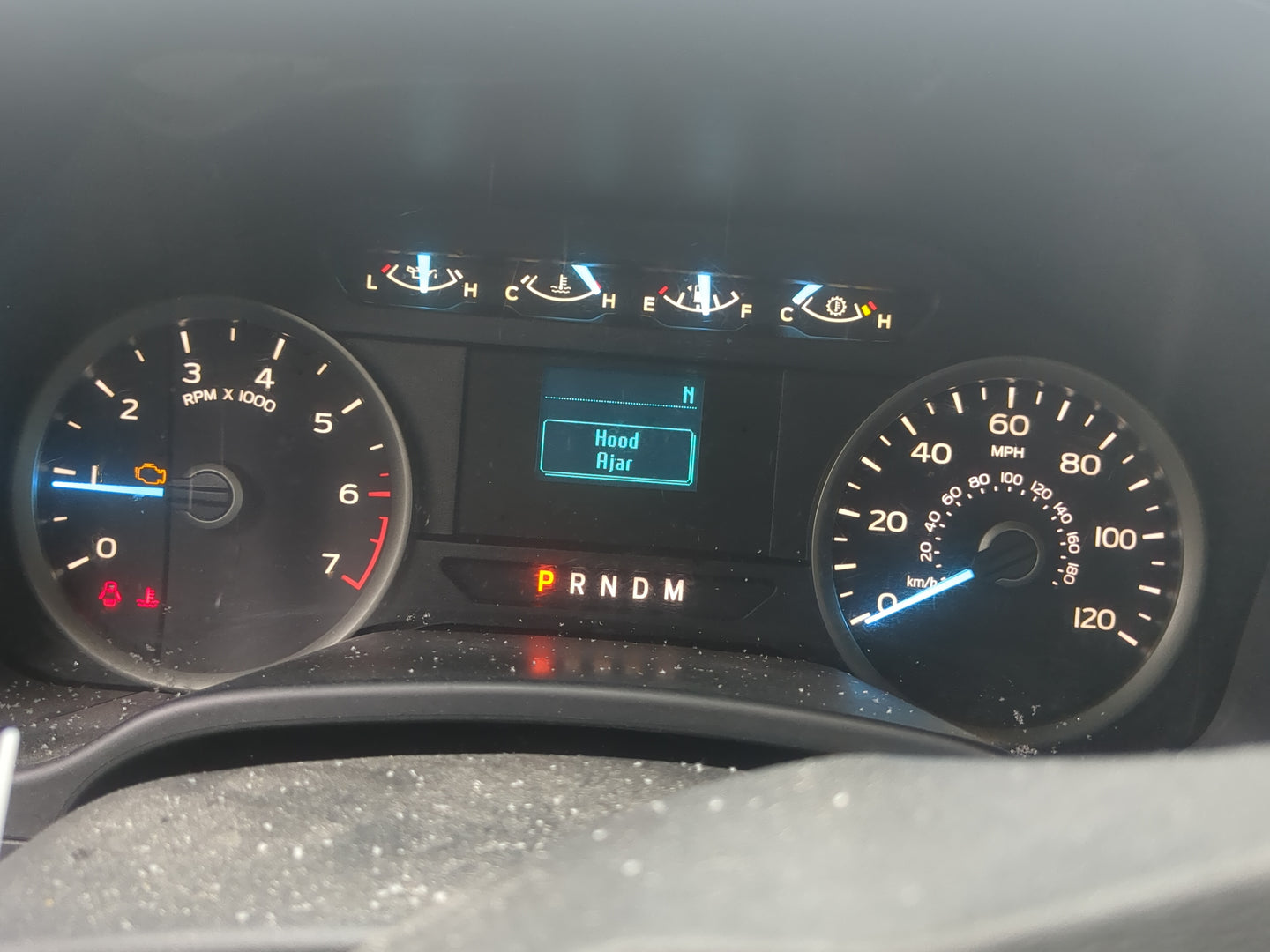 2018 Ford F-150 Instrument Cluster Speedometer Gauges Miles:152K Fits OEM Used Auto Parts - Oemusedautoparts1.com
