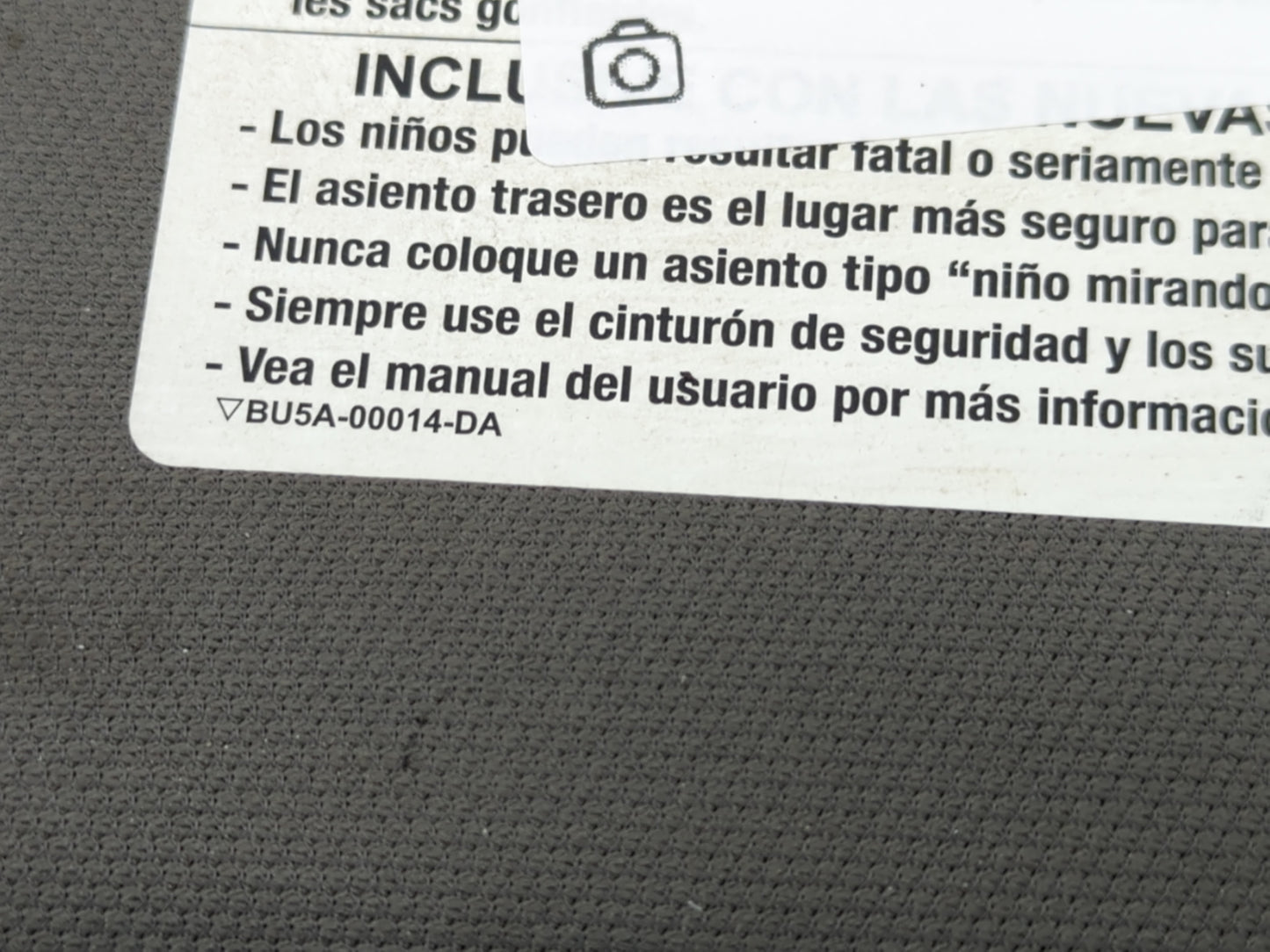 2018-2020 Ford F-150 Sun Visor Shade Replacement Driver Left Mirror Fits Fits 2018 2019 2020 OEM Used Auto Parts - Oemusedau