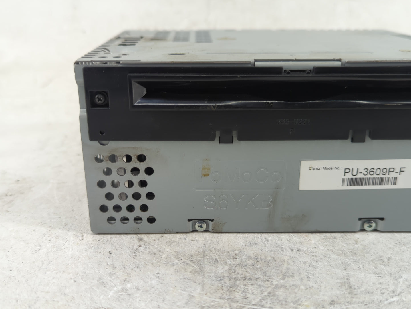 2017-2018 Ford F-150 Radio AM FM Cd Player Receiver Replacement P/N:JL3T-19C107-AA Fits Fits 2017 2018 OEM Used Auto Parts -