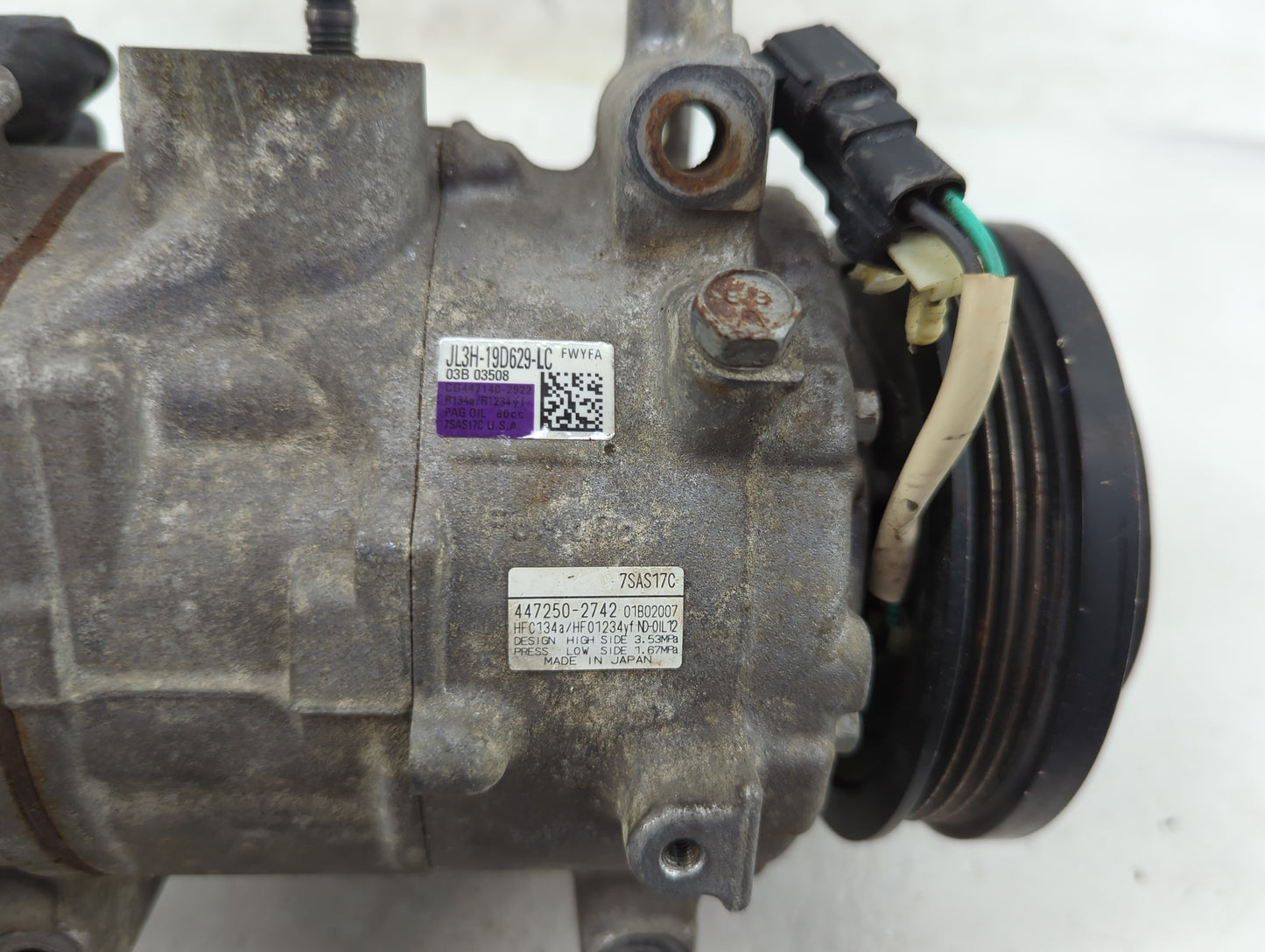 2018-2020 Ford F-150 Air Conditioning A/c Ac Compressor Oem - Oemusedautoparts1.com