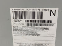 2017-2018 Ford F-150 Radio AM FM Cd Player Receiver Replacement P/N:HL3T-19C107-AB Fits Fits 2017 2018 OEM Used Auto Parts -