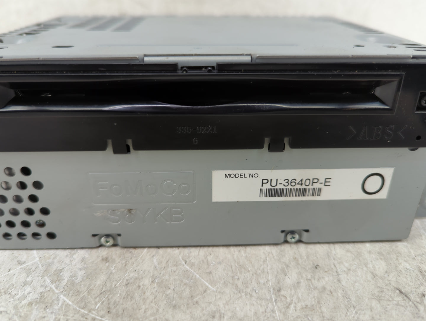 2017-2018 Ford F-150 Radio AM FM Cd Player Receiver Replacement P/N:HL3T-19C107-BC Fits Fits 2017 2018 OEM Used Auto Parts -