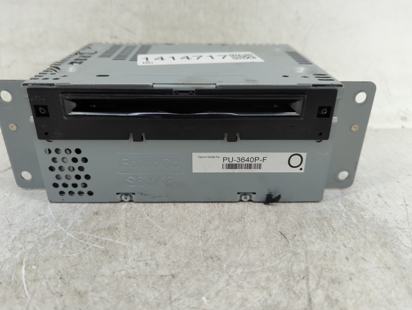 2018 Ford F-150 Radio AM FM Cd Player Receiver Replacement P/N:JL3T-19C107-BA Fits OEM Used Auto Parts - Oemusedautoparts1.c