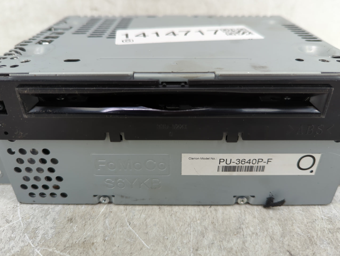 2018 Ford F-150 Radio AM FM Cd Player Receiver Replacement P/N:JL3T-19C107-BA Fits OEM Used Auto Parts - Oemusedautoparts1.c