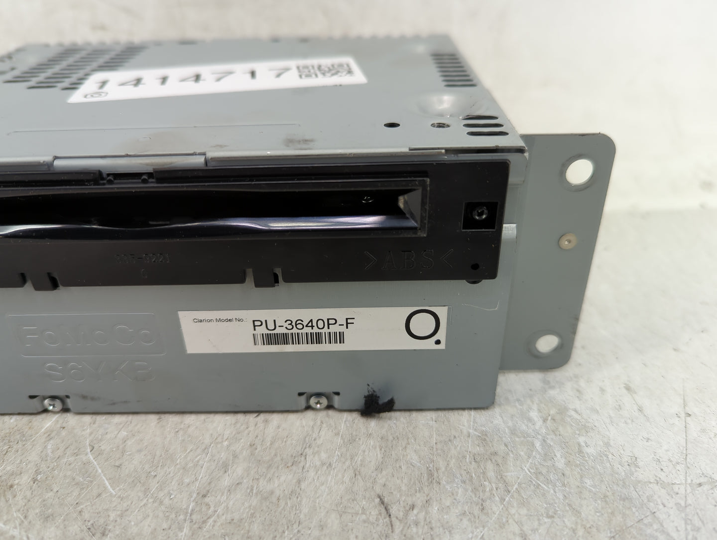 2018 Ford F-150 Radio AM FM Cd Player Receiver Replacement P/N:JL3T-19C107-BA Fits OEM Used Auto Parts - Oemusedautoparts1.c
