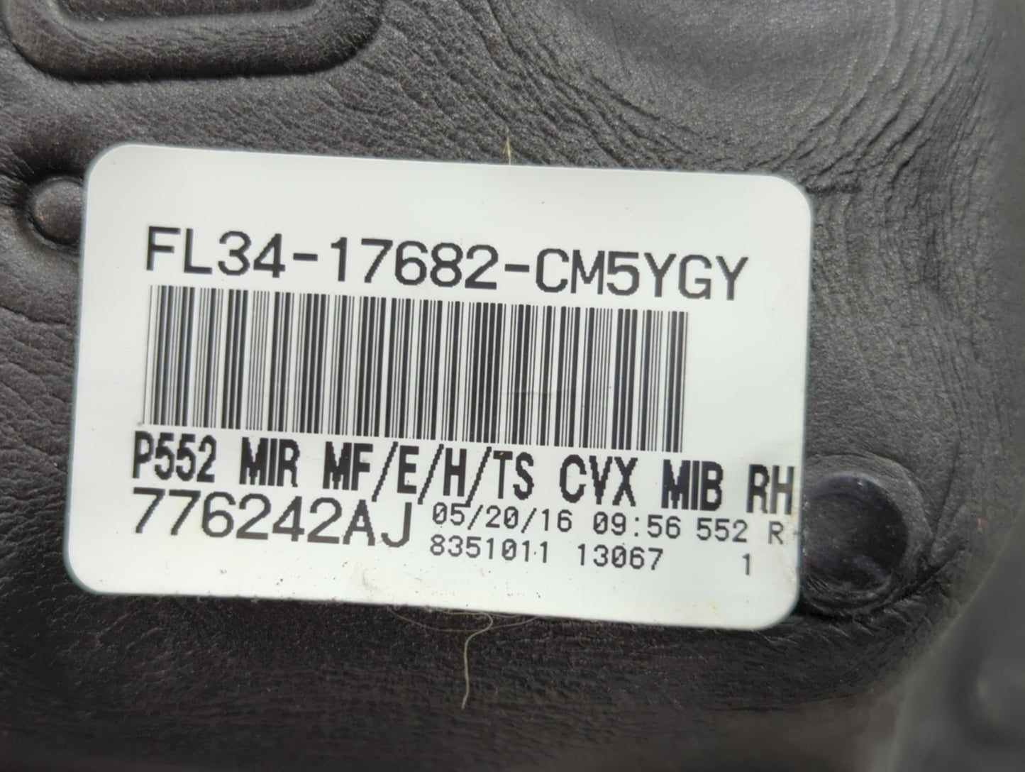 2015-2018 Ford F-150 Passenger Side View Mirror - Right Door Mirror OEM Used - Oemusedautoparts1.com